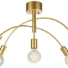 Hall & Trappa|Sovrum < Markslojd Cygnus Plafond 70cm 5L Guld