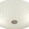 Hall & Trappa|Plafonder < Aneta Cyklon Plafond 34cm Vit/Stål