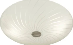 Hall & Trappa|Plafonder < Aneta Cyklon Plafond 34cm Vit/Stål