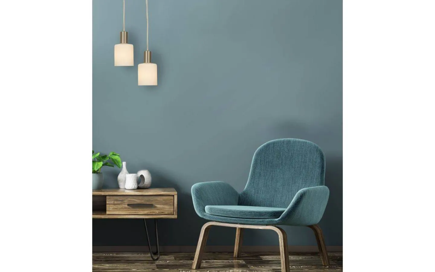 Kök & Matplats|Fönsterlampor-Aneta Cylinder Fönsterlampa 9cm Stål/Opal