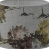 Mönstrade Lampskärmar < Hallbergs Daga Lampskärm Ø35cm Mörkrost