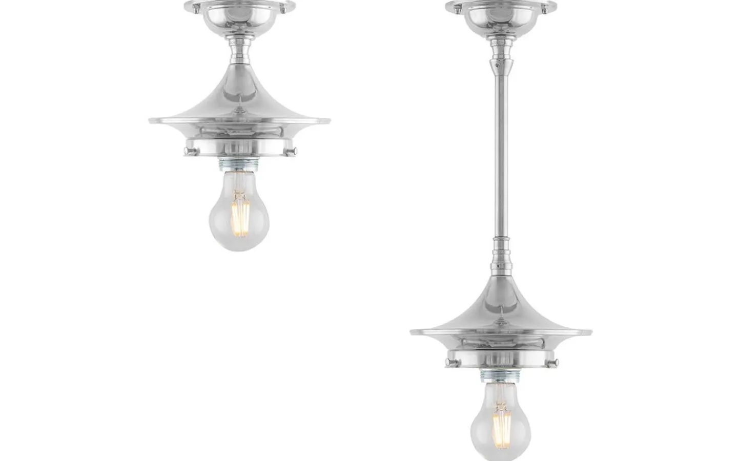 Badrumslampor Tak < Karlskrona Lampfabrik Dahlberg 100 - Förnicklad Badrum IP24