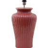 Lampfötter < Hallbergs Dahlia Lampfot 50cm Glossy Welcoming Red