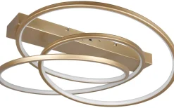 Plafonder-Trio Lighting Darvin Plafond LED guld