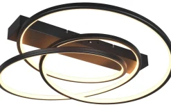 Plafonder-Trio Lighting Darvin Plafond LED mattsvart