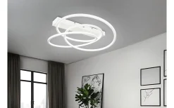Plafonder-Trio Lighting Darvin Plafond LED matt vit