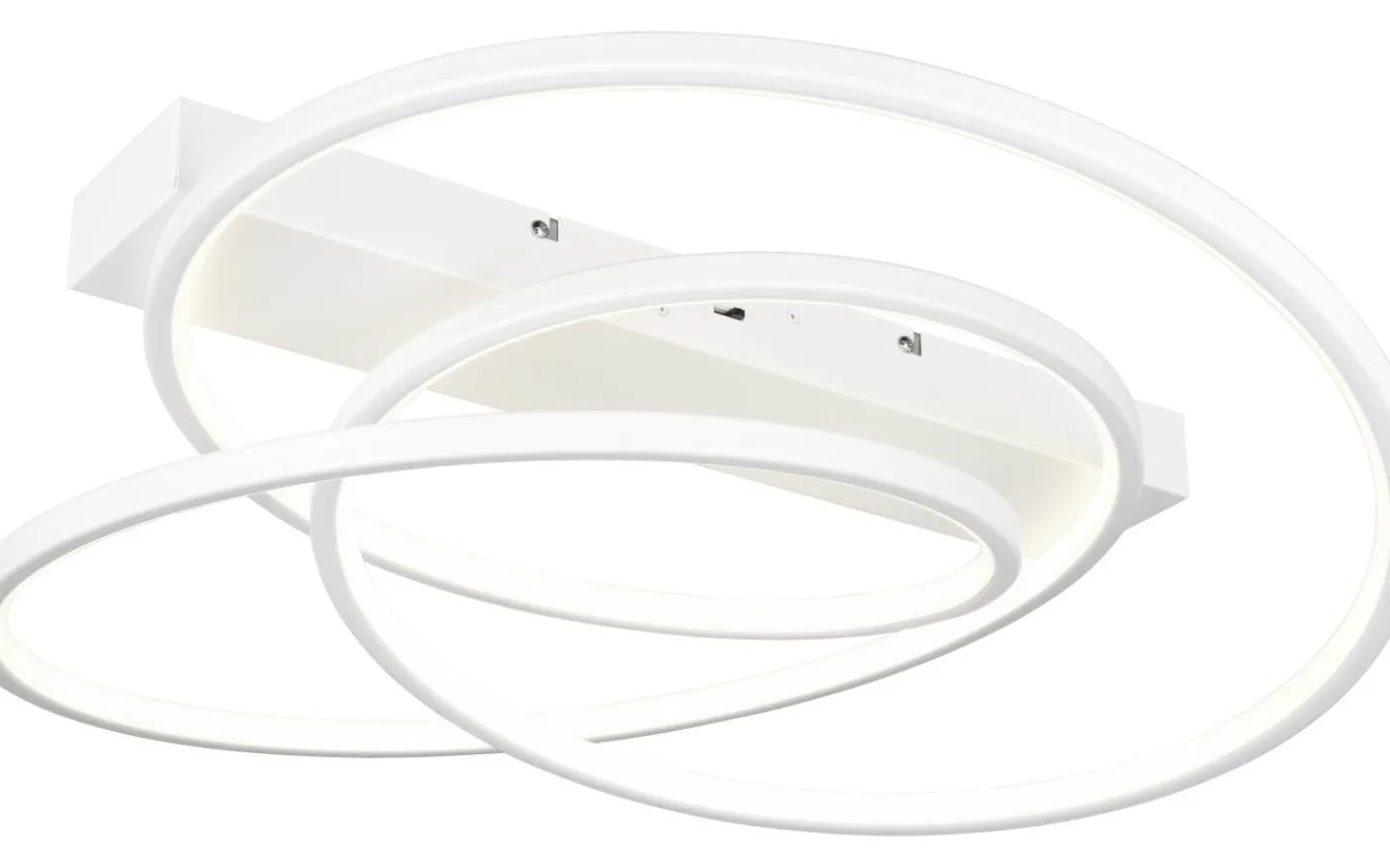 Plafonder-Trio Lighting Darvin Plafond LED matt vit