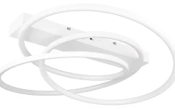 Plafonder-Trio Lighting Darvin Plafond LED matt vit