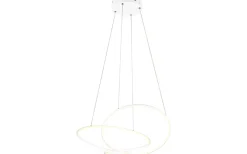 Stora Taklampor Ø70-150 Cm-Trio Lighting Darvin Takpendel LED 84cm mattvit
