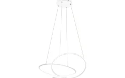Stora Taklampor Ø70-150 Cm-Trio Lighting Darvin Takpendel LED 84cm mattvit