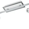 Avlånga Takspotlights|Takspot Med 2 Lampor < Eglo Davida Takspotlight 39cm GU10 LED 3000K 2x5W Vit