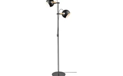 Golvläslampor < Halo Design DC Golvlampa 2L 150cm Svart/Ek