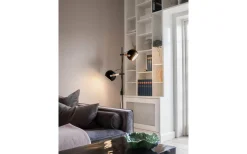 Golvläslampor < Halo Design DC Golvlampa 2L 150cm Svart/Ek