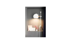 Läslampor-Halo Design DC Vägglampa 52cm Vit/Ek
