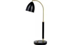 Sovrum|Skrivbordslampor-Belid Deluxe Bordslampa 51cm LED GU5,3 Svart/Mässing