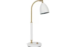 Sovrum|Skrivbordslampor < Belid Deluxe Bordslampa 51cm LED GU5,3 Vit/Mässing