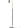 Vardagsrum|Golvläslampor < Belid Deluxe Golvlampa 133cm LED GU5,3 Dimbar Grå/Mässing