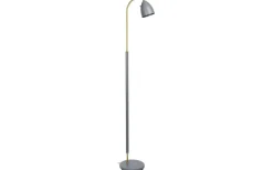 Vardagsrum|Golvläslampor < Belid Deluxe Golvlampa 133cm LED GU5,3 Dimbar Grå/Mässing