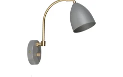 Sovrum|Läslampor-Belid Deluxe Vägglampa LED GU5,3 Varmgrå/Mässing