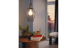 Fönsterlampor-Eglo Denham Fönsterlampa 15,5cm Brons/Svart