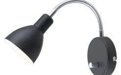 Läslampor < Halo Design Denver Vägglampa Svart