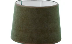 Enfärgade Runda Lampskärmar < Hallbergs Derby Lampskärm Ø24cm Olivgrön