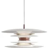 Kök & Matplats|Stora Taklampor Ø50-69 Cm < Belid Diablo Taklampa 50cm Mattvit/ Rosé Silver