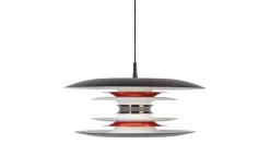 Kök & Matplats|Stora Taklampor Ø50-69 Cm-Belid Diablo Taklampa 50cm Svart/Röd
