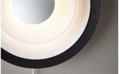 Vardagsrum|Hall & Trappa-Belid Diablo Vägglampa Ø30cm Svart/Röd