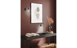 Lampetter-Trio Lighting Diallo Vägglampa E27 mattsvart