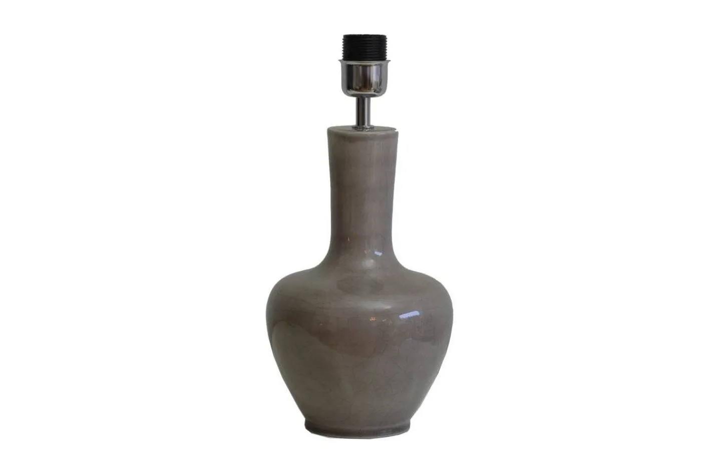Lampfötter-Hallbergs Dilbar Small Lampfot 36cm E27 Grey Crack