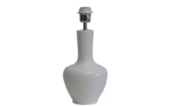 Lampfötter < Hallbergs Dilbar Small Lampfot 36cm E27 White Glossy
