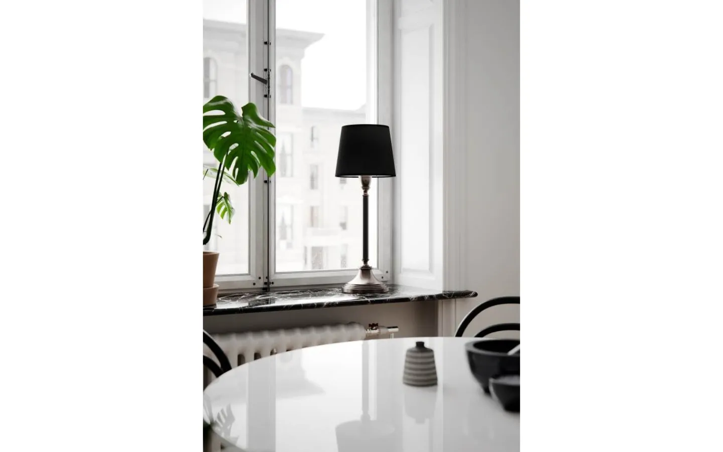 Bordslampor-By Rydens Dinant Bordslampa 59,5cm Svart