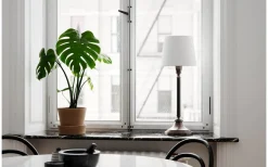 Bordslampor-By Rydens Dinant Bordslampa 59,5cm Svart/Vit
