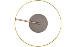 Plafonder < Trio Lighting Dios Plafond LED 40cm i borstat stål