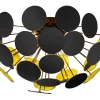 Plafonder-Trio Lighting Discalgo Plafond 3xE14 mattsvart