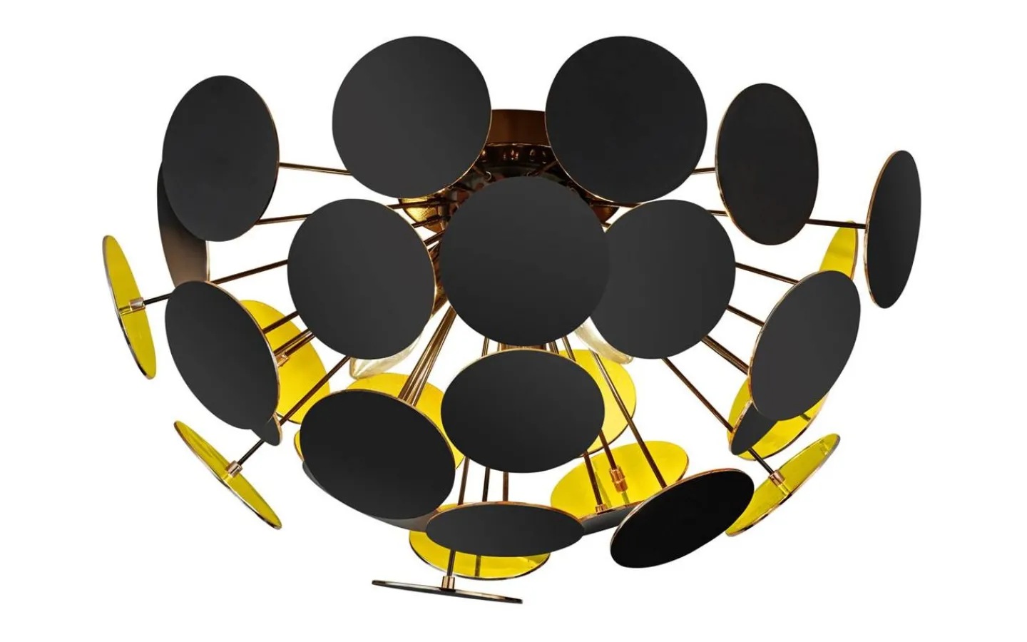 Plafonder-Trio Lighting Discalgo Plafond 3xE14 mattsvart
