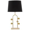 Bordslampor-Mauro Ferretti Disco Bordslampa 61cm Guld/Svart