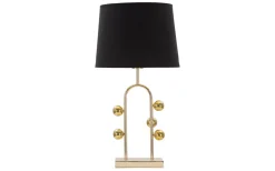 Bordslampor-Mauro Ferretti Disco Bordslampa 61cm Guld/Svart