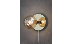 Lampetter < Markslojd Disc Vägglampa Mässing