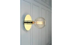 Lampetter < Markslojd Disc Vägglampa Mässing