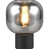 Bordslampor < Trio Lighting Diva Bordslampa E27 mattsvart/förkromad