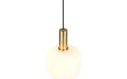 Fönsterlampor < Trio Lighting Diva Fönsterlampa 20cm E27 matt mässing/vit
