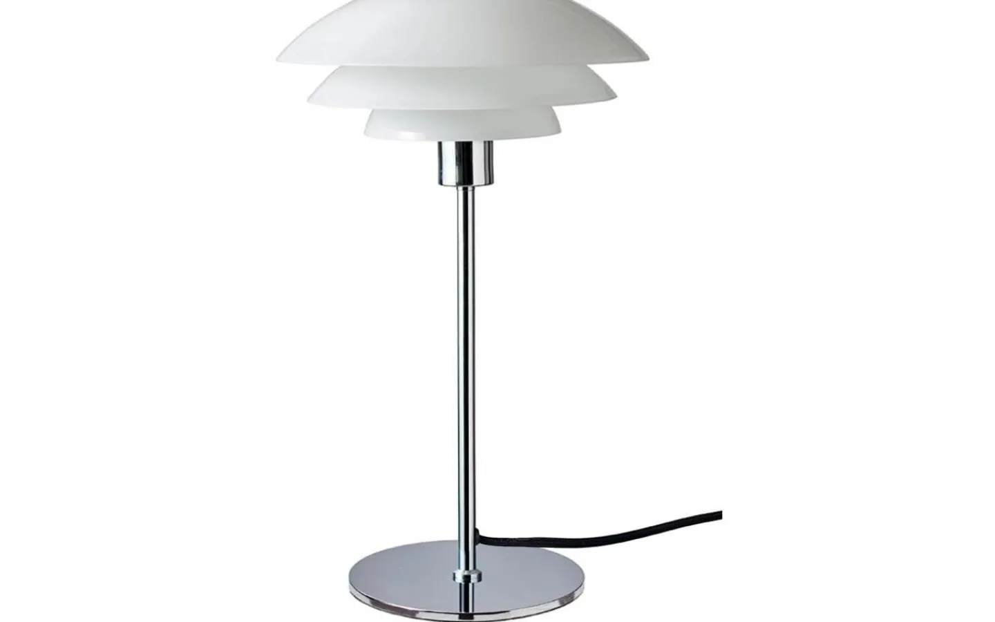 Bordslampor-Dyberg Larsen DL31 Bordslampa 50cm Opal/Krom