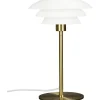 Bordslampor < Dyberg Larsen DL20 Bordslampa 30cm Opal/Mässing