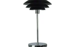 Bordslampor-Dyberg Larsen DL31 Bordslampa 50cm Svart/Krom
