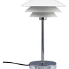 Bordslampor-Dyberg Larsen DL20 Bordslampa 30cm Vit/Krom