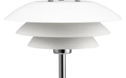 Bordslampor-Dyberg Larsen DL20 Bordslampa 30cm Vit/Krom