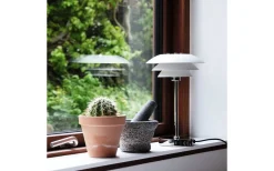 Bordslampor-Dyberg Larsen DL20 Bordslampa 30cm Vit/Krom