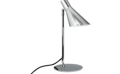Skrivbordslampor-Dyberg Larsen DL12 Mini Skrivbordslampa 39,5cm Krom